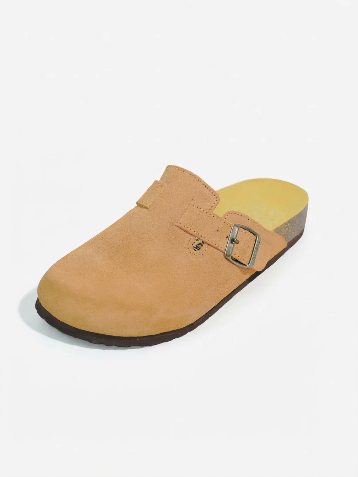 Sabot Beige Foncé en Daim