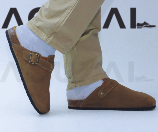 sabots dan camel pour homme (نسخة)