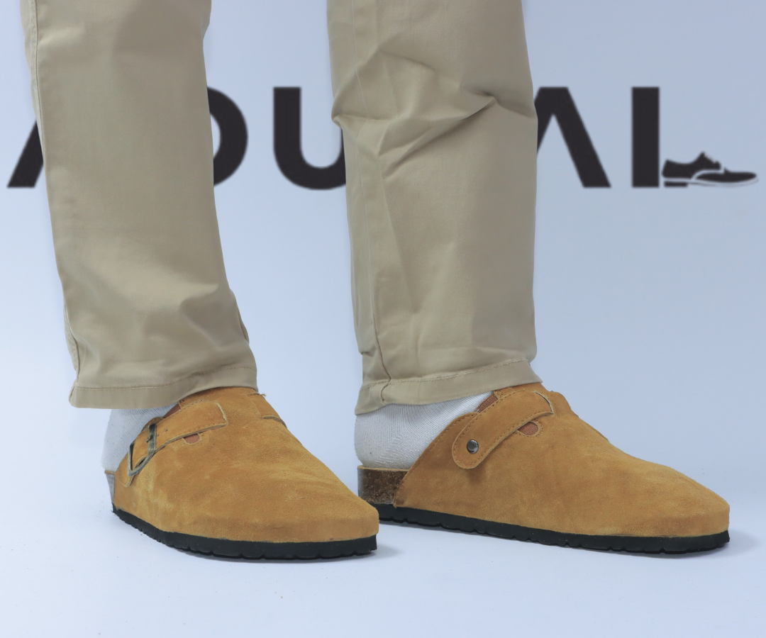 sabots dan beige founssi pour homme (نسخة)