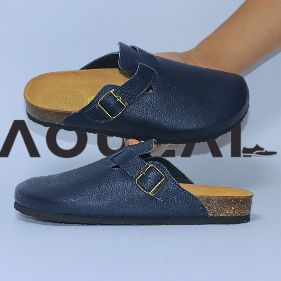 sabots dan bleu marine