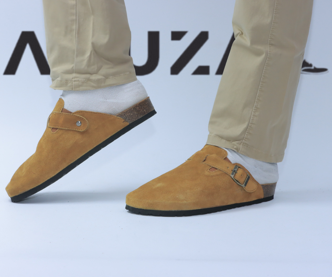 sabots dan beige founssi pour homme (نسخة)