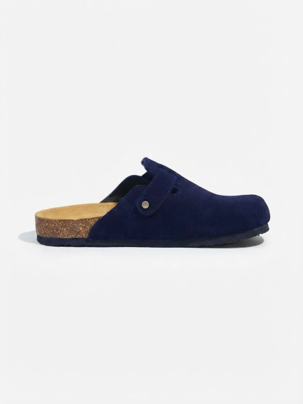 Sabot Bleu Marine en Daim – Image 4