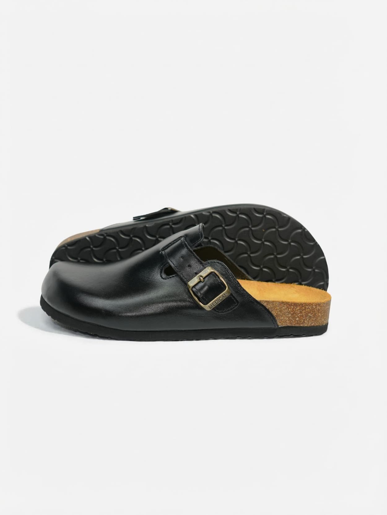 Sabot Noir en Cuir – Image 5