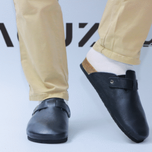 cuirsabots hommes en noir
