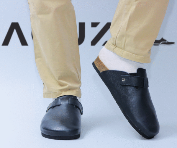cuirsabots hommes en noir