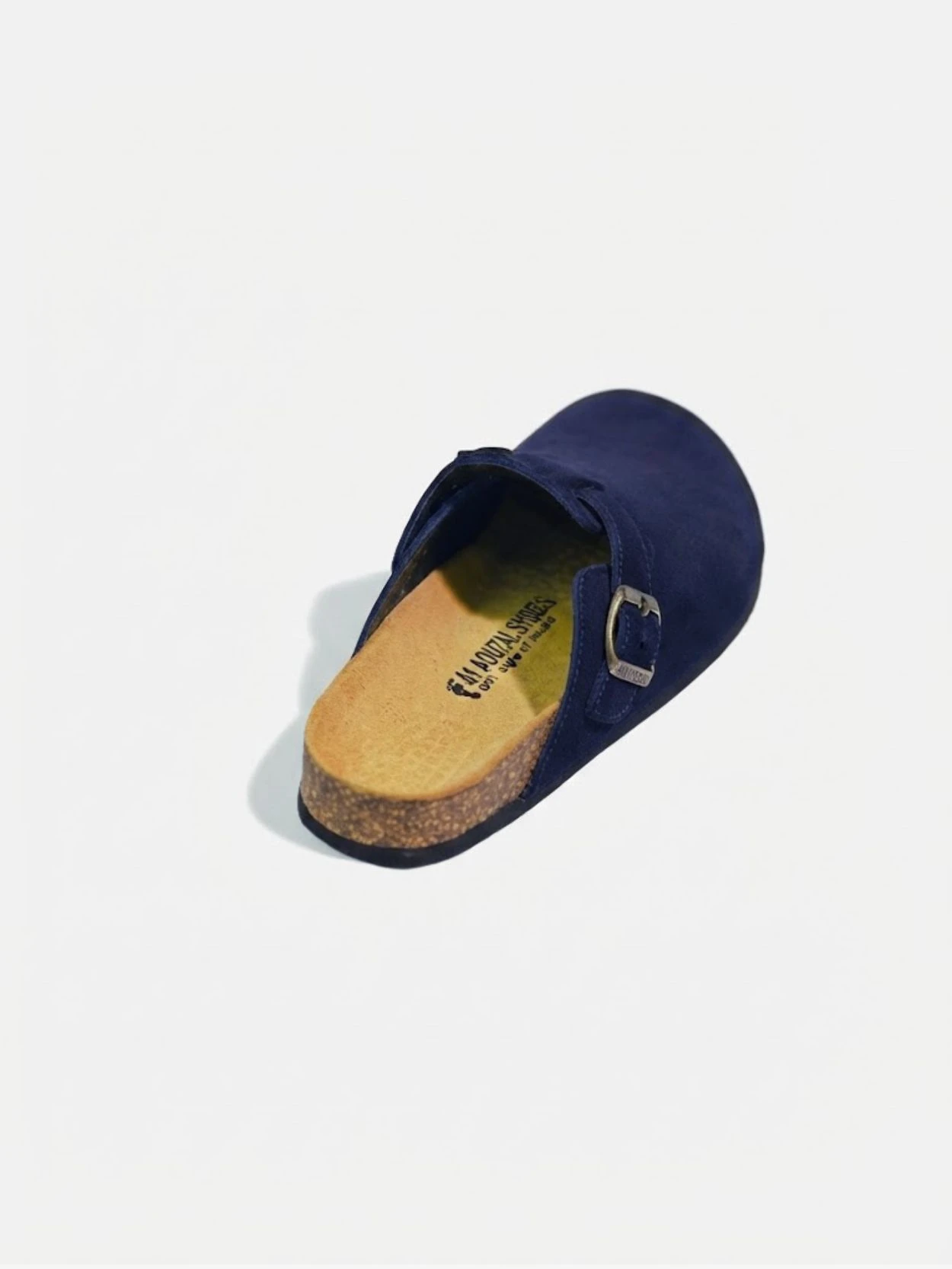 Sabot Bleu Marine en Daim – Image 8