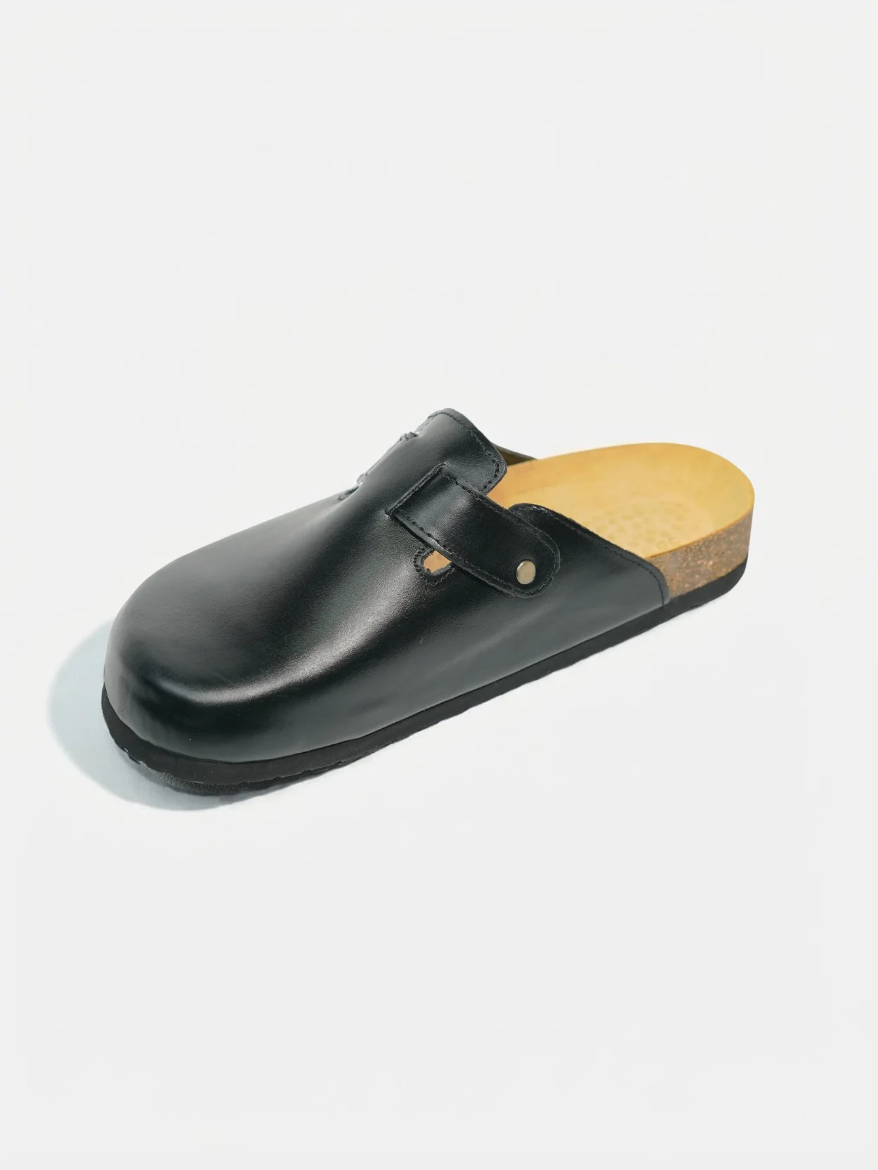 Sabot Noir en Cuir – Image 7