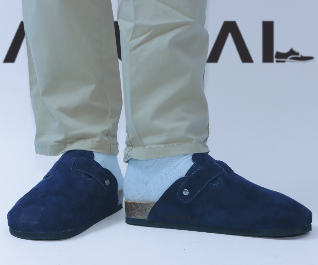 sabots dan bleu marine