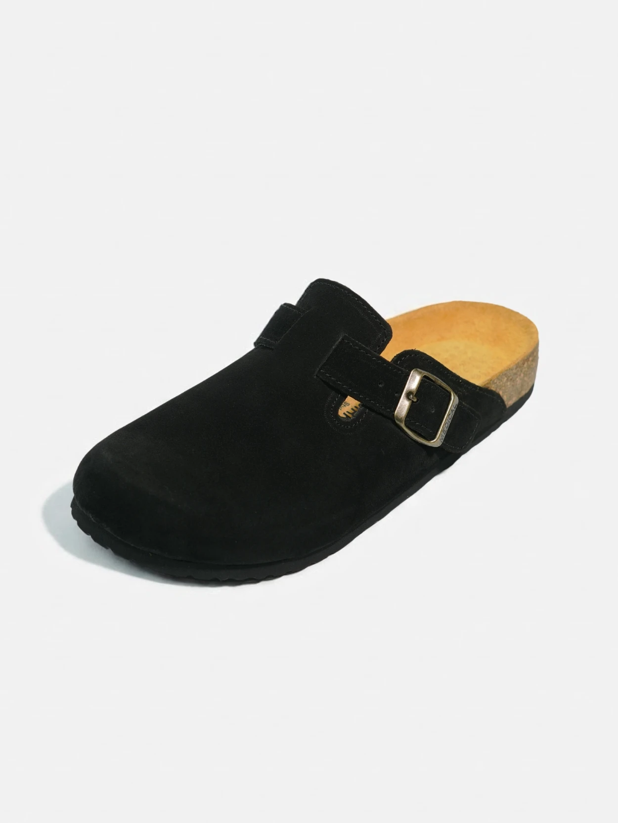 Sabot Noir en Daim