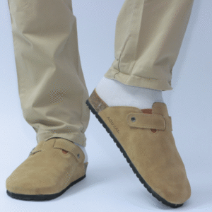 sabots dan beige founssi pour homme