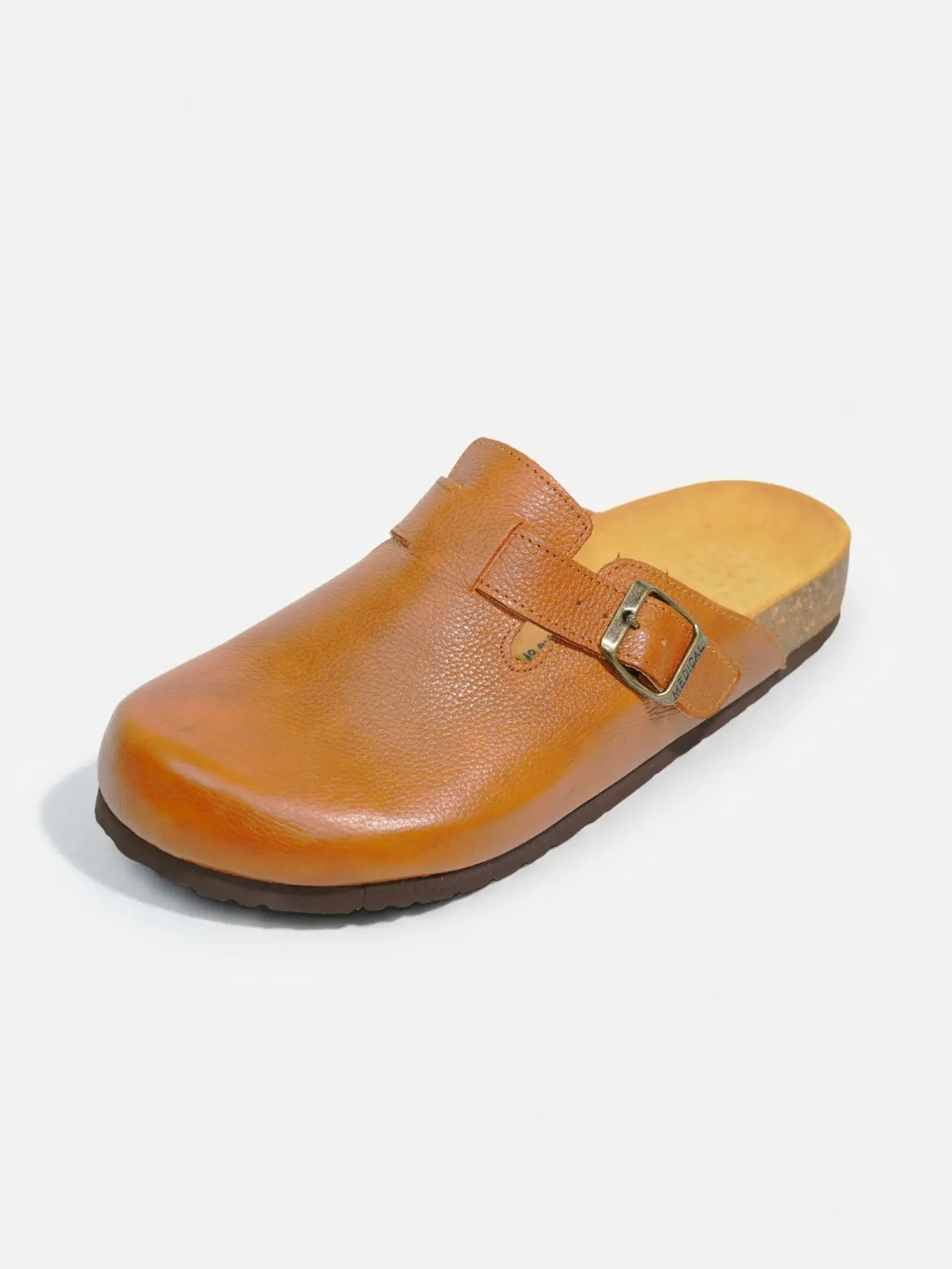 Sabot Marron Clair en Cuir