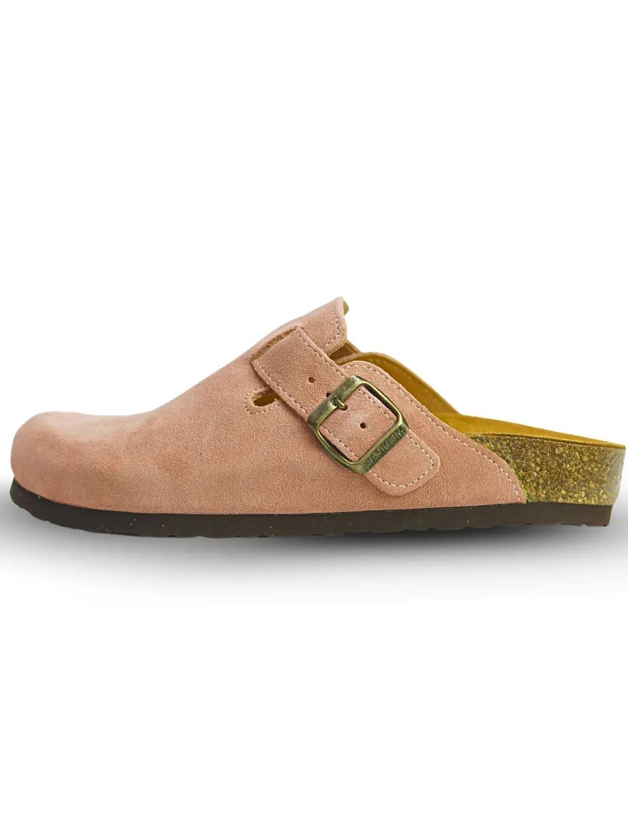 sabot rose bébé daim