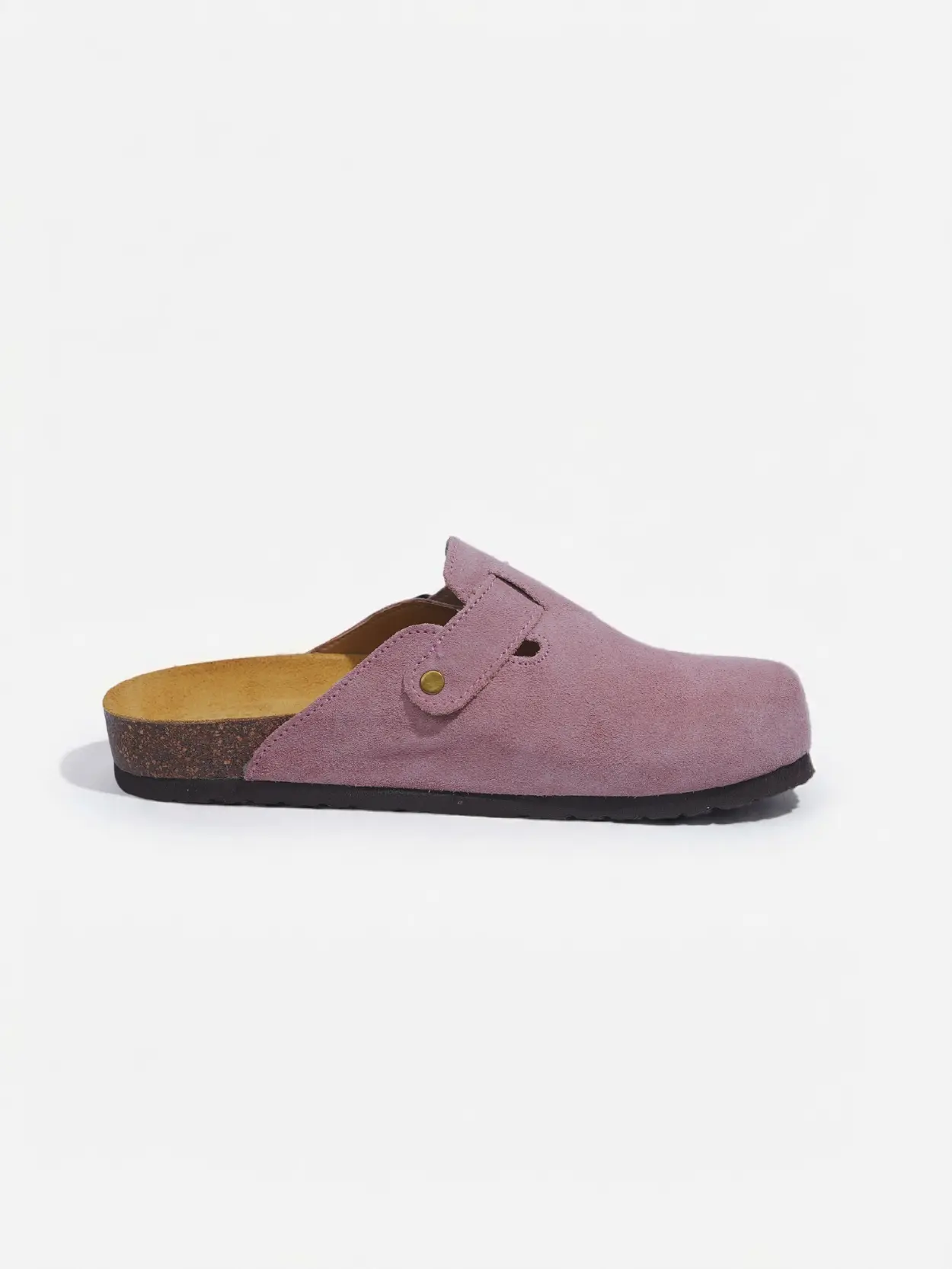 Sabot Rose Bébé en Daim – Image 3