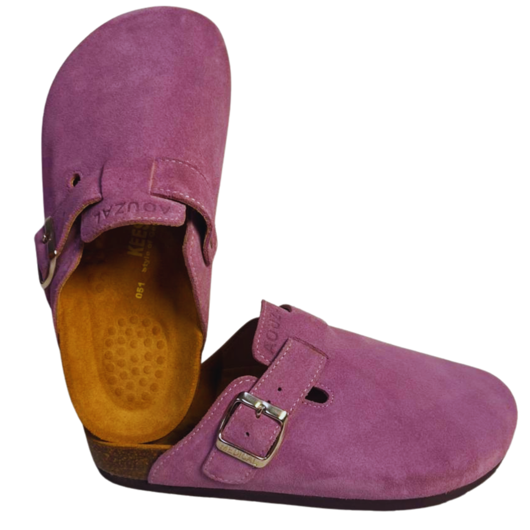 sabot Mauve daim sabot pistache (نسخة)