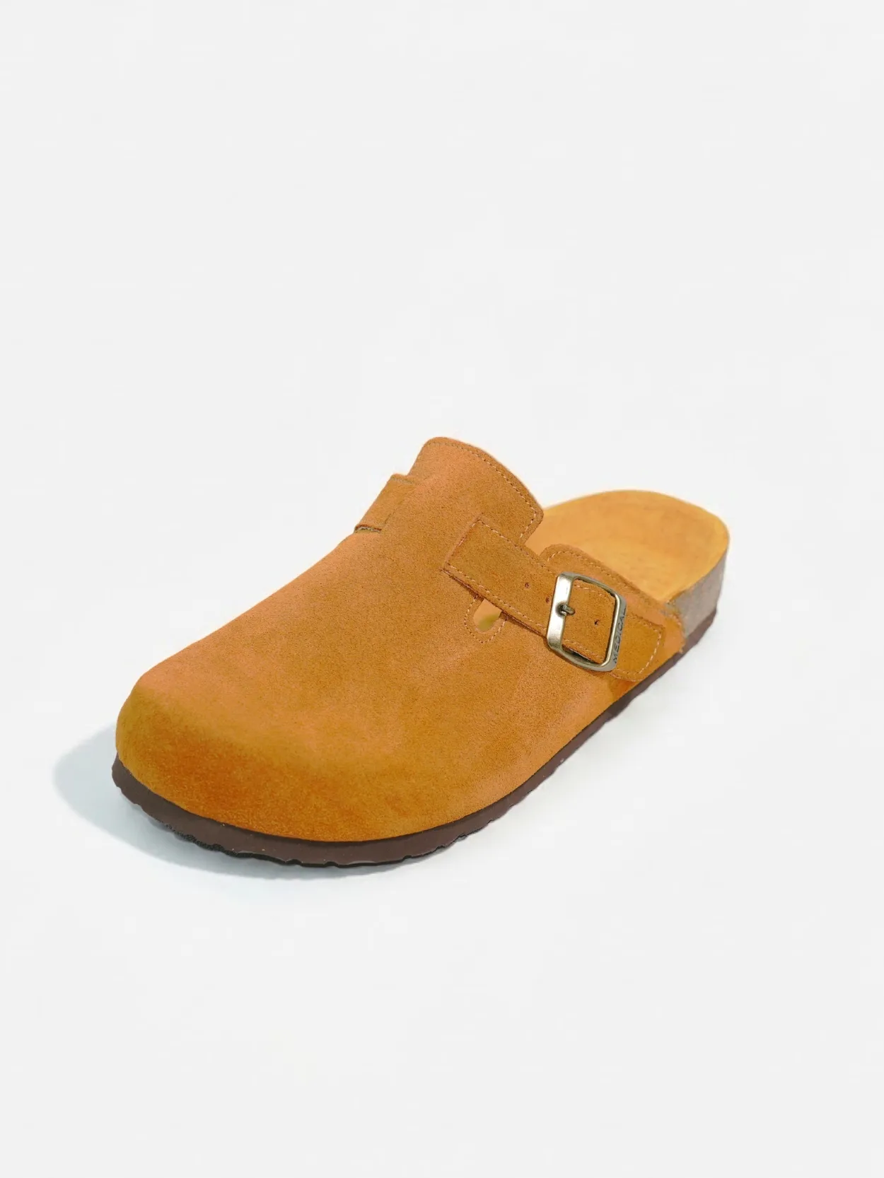Sabot Camel en daim