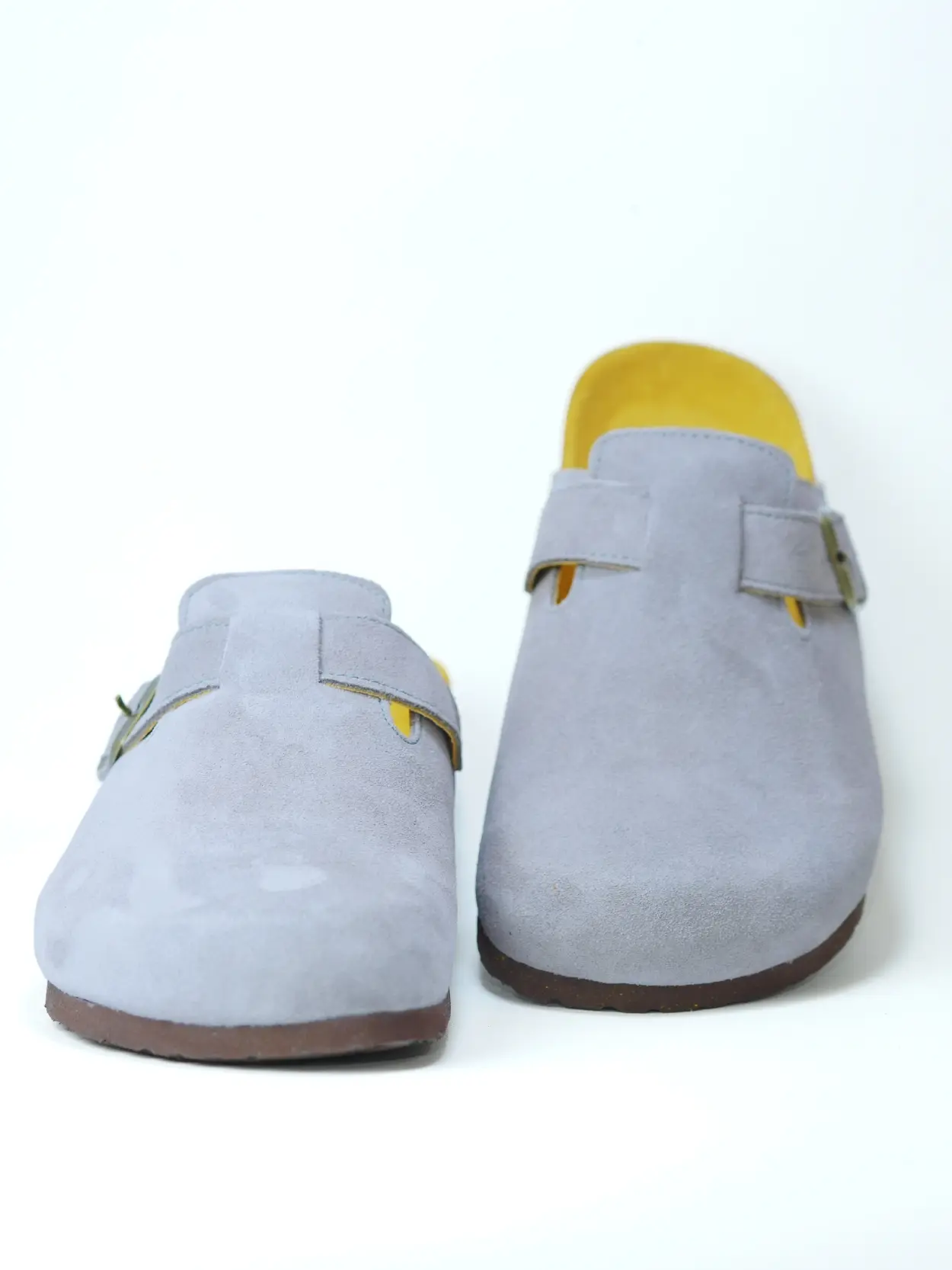 sabot daim gris clair sabot daim gris clair