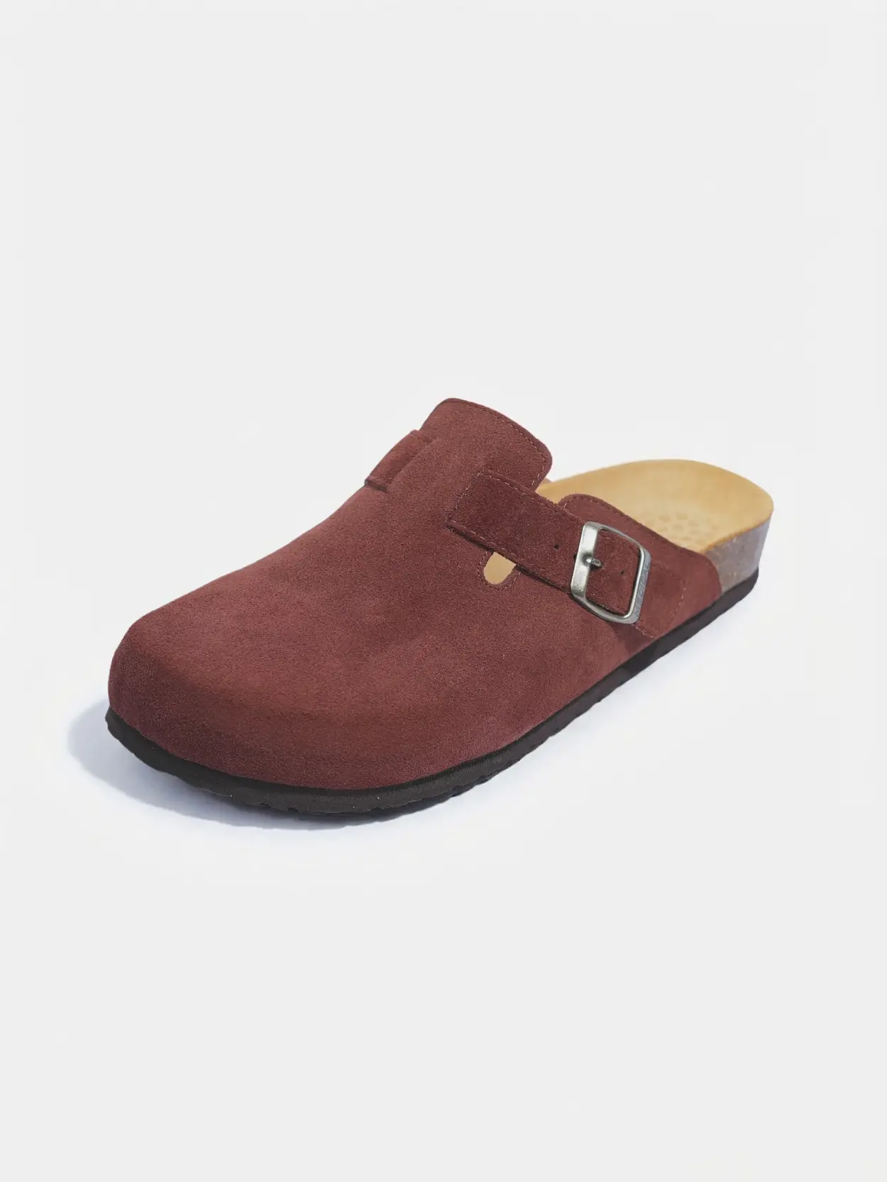 Sabot en Daim Marron Café