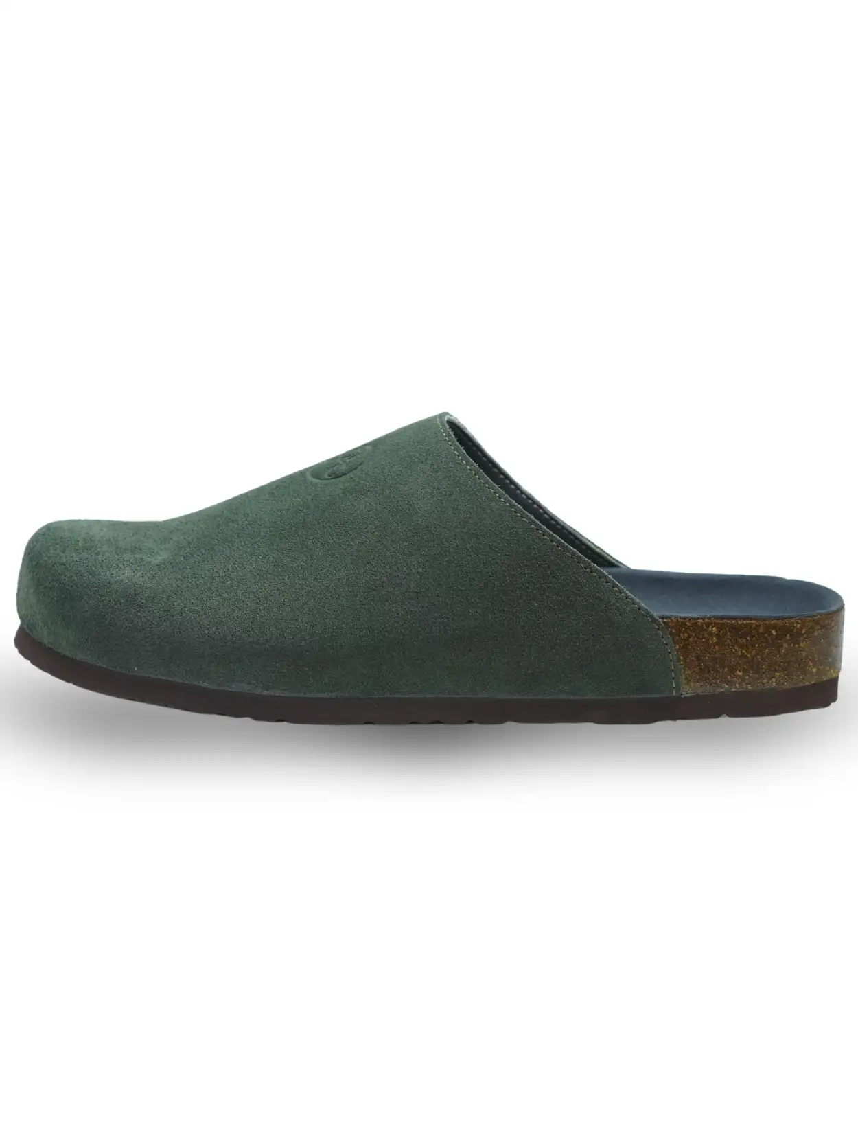 sabot bleu marine en cuir pour homme (نسخة)