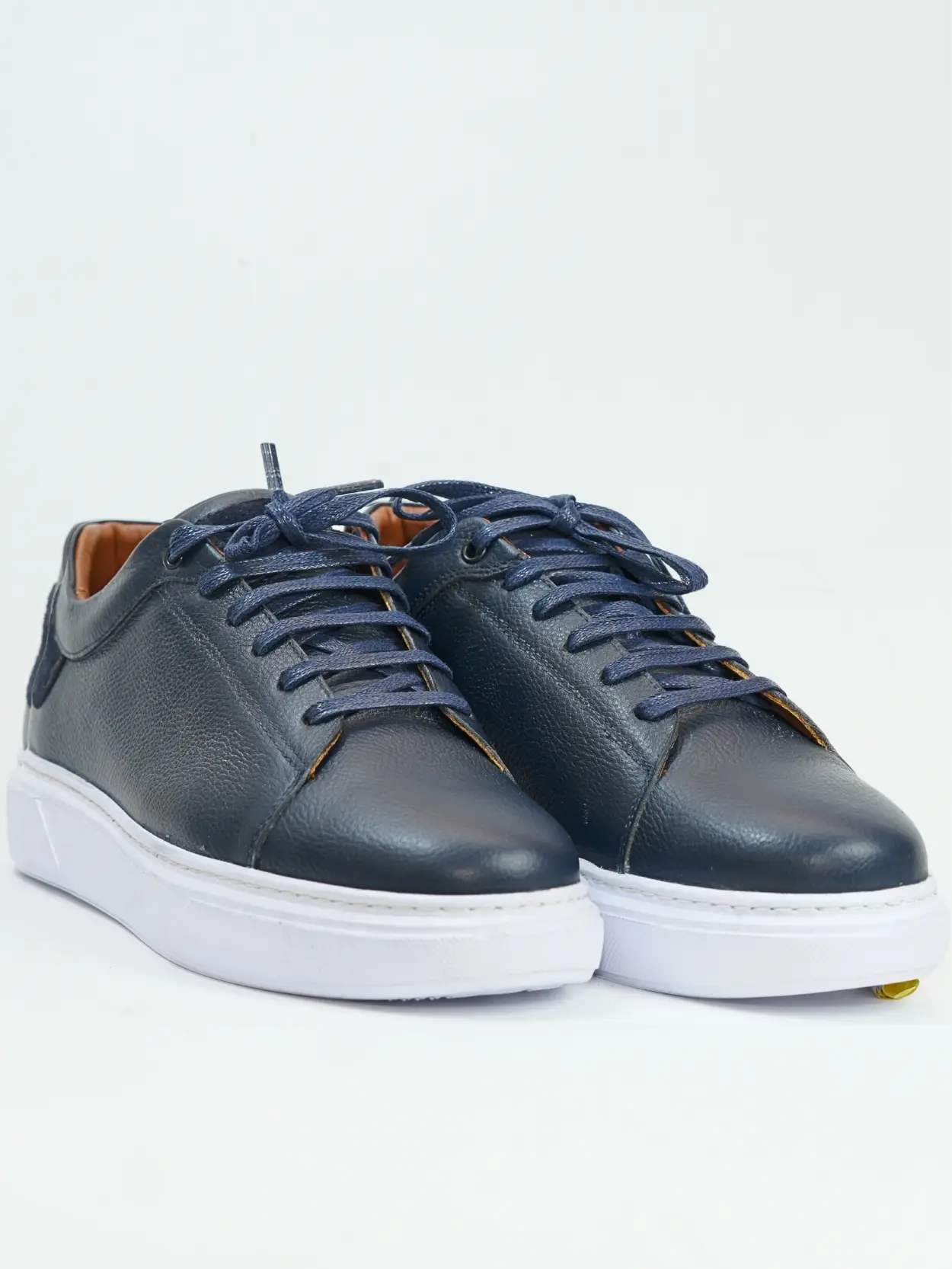 sneakers homme confortable en cuir bleu marine sneakers homme confortable en cuir bleu marine