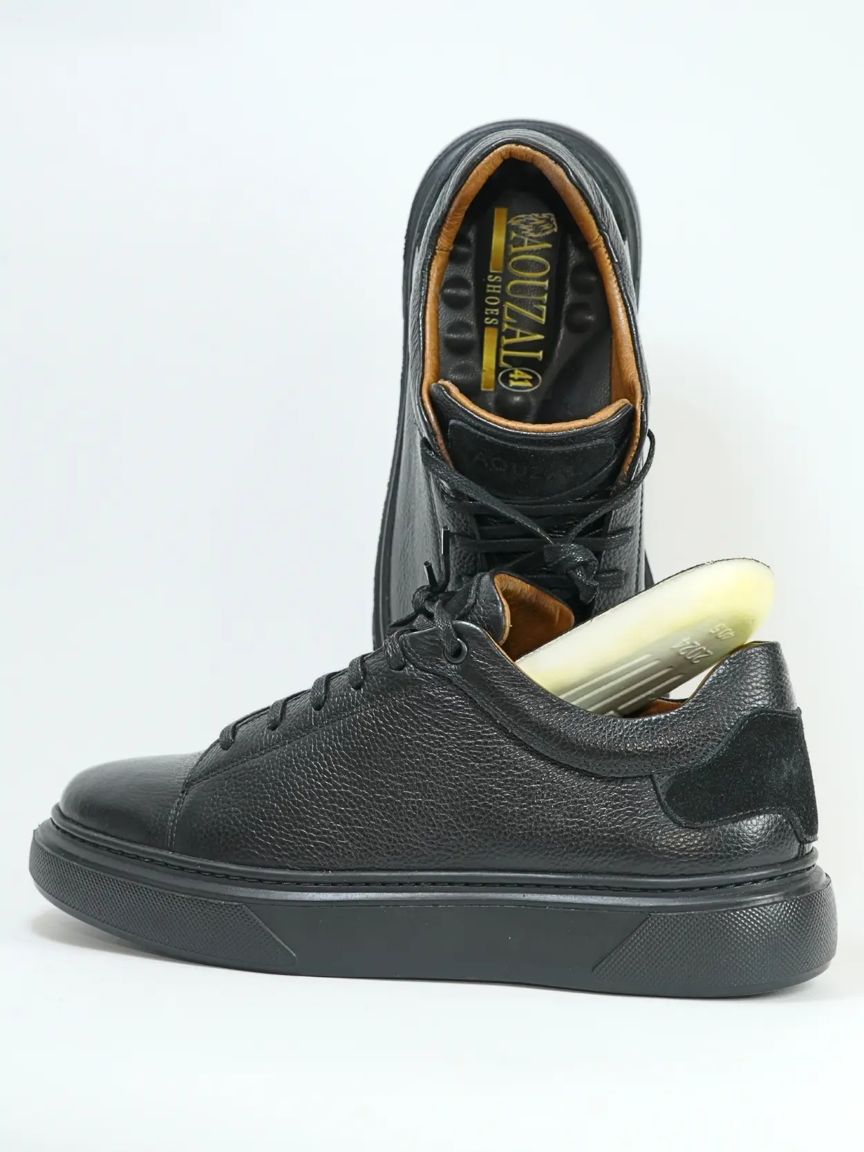 sneakers homme confortable en cuir noir sneakers homme confortable en cuir noir