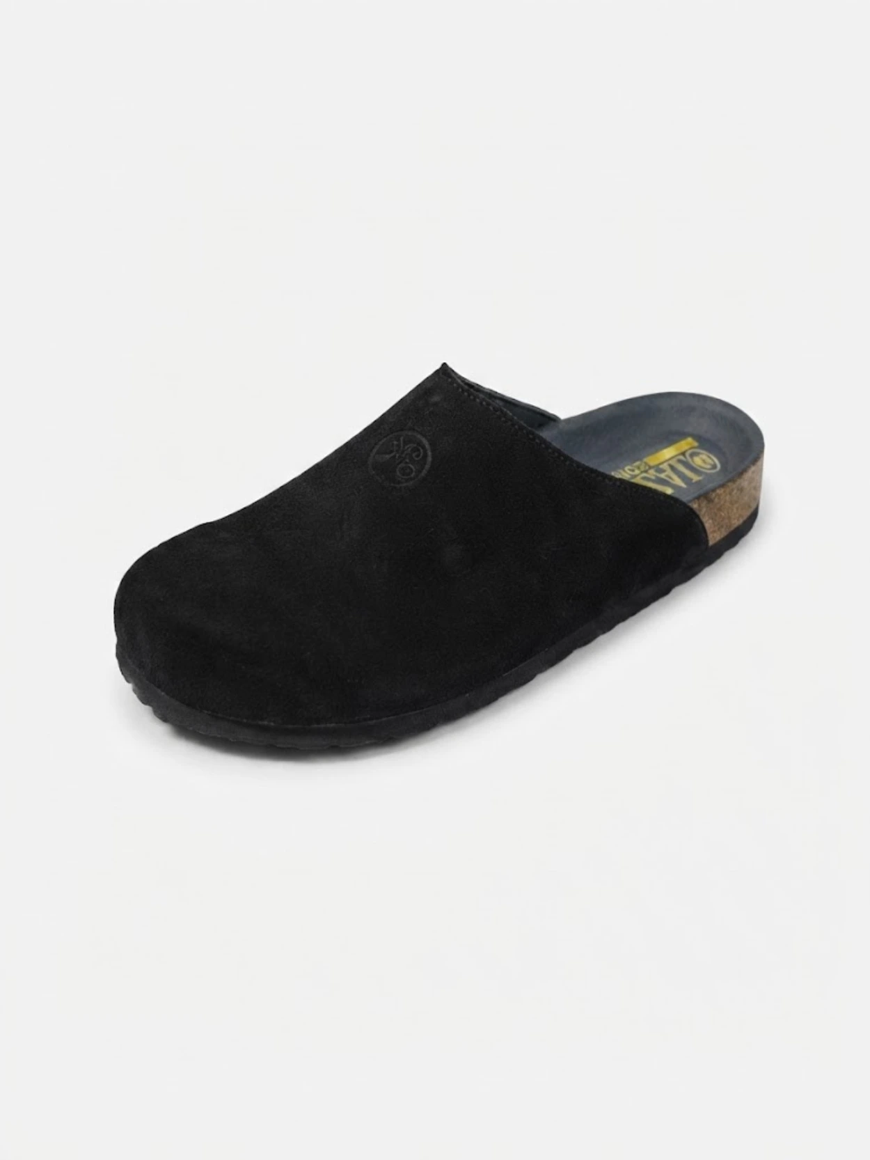 Sabot en daim noir pour homme