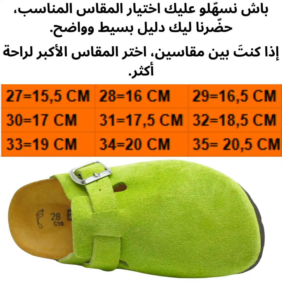 sabot Pistache dan enfants sabot bourdeaux dan enfants (نسخة)