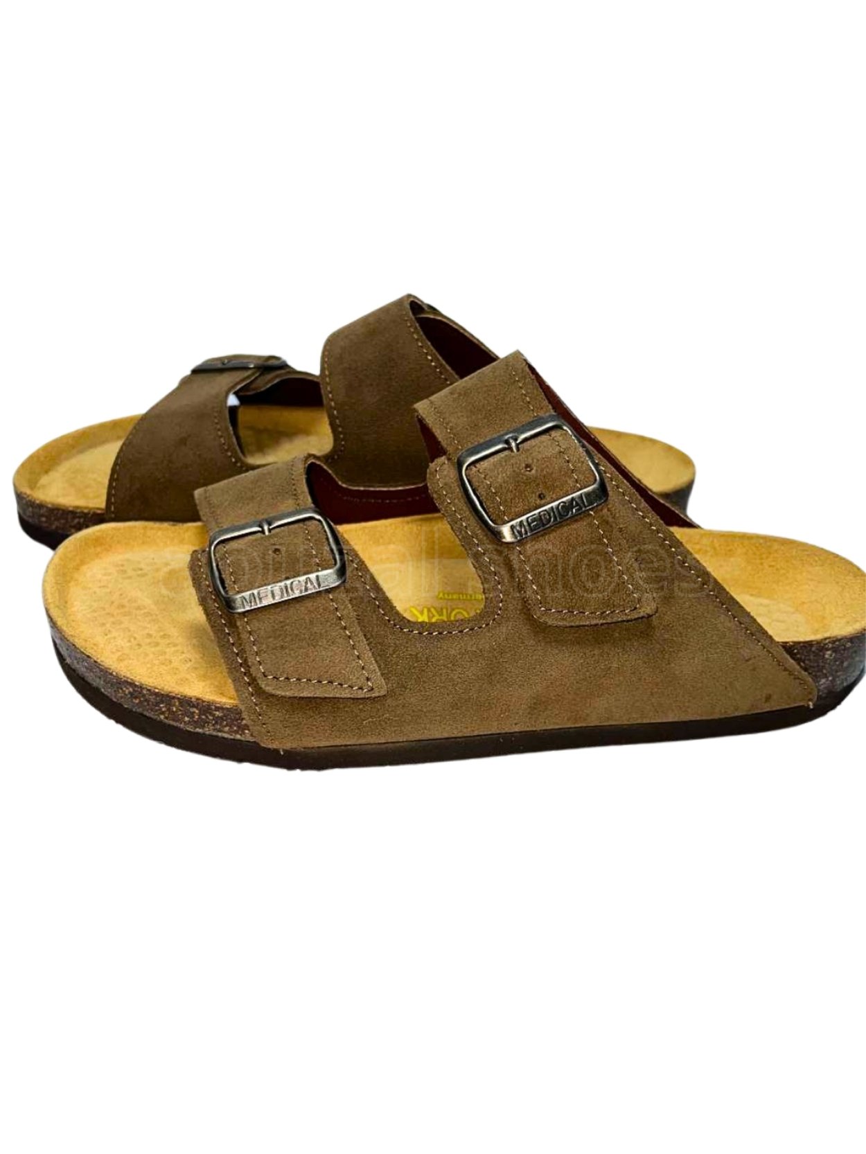 sandale olive ouverte dan