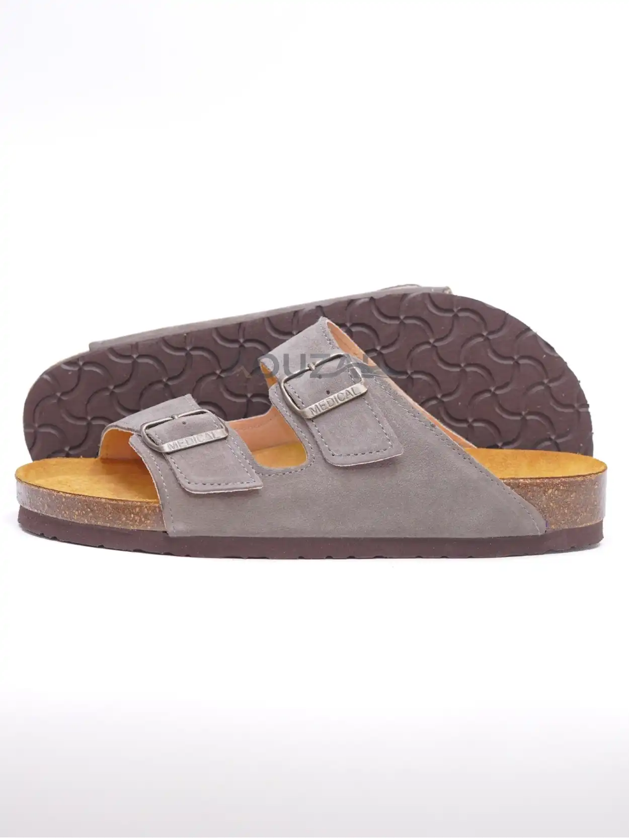 sandale gris clair daim sandale gris clair daim