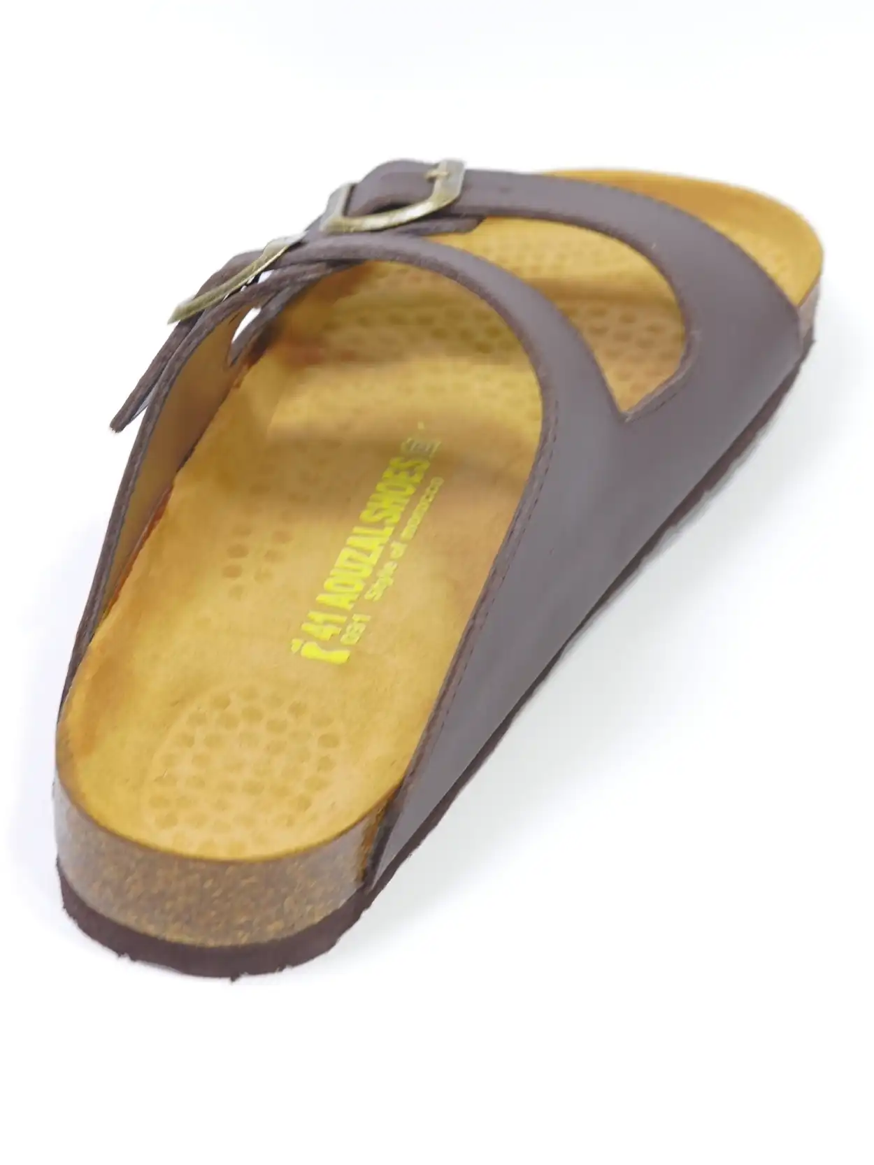 sandale marron fonce cuir sandale marron fonce cuir