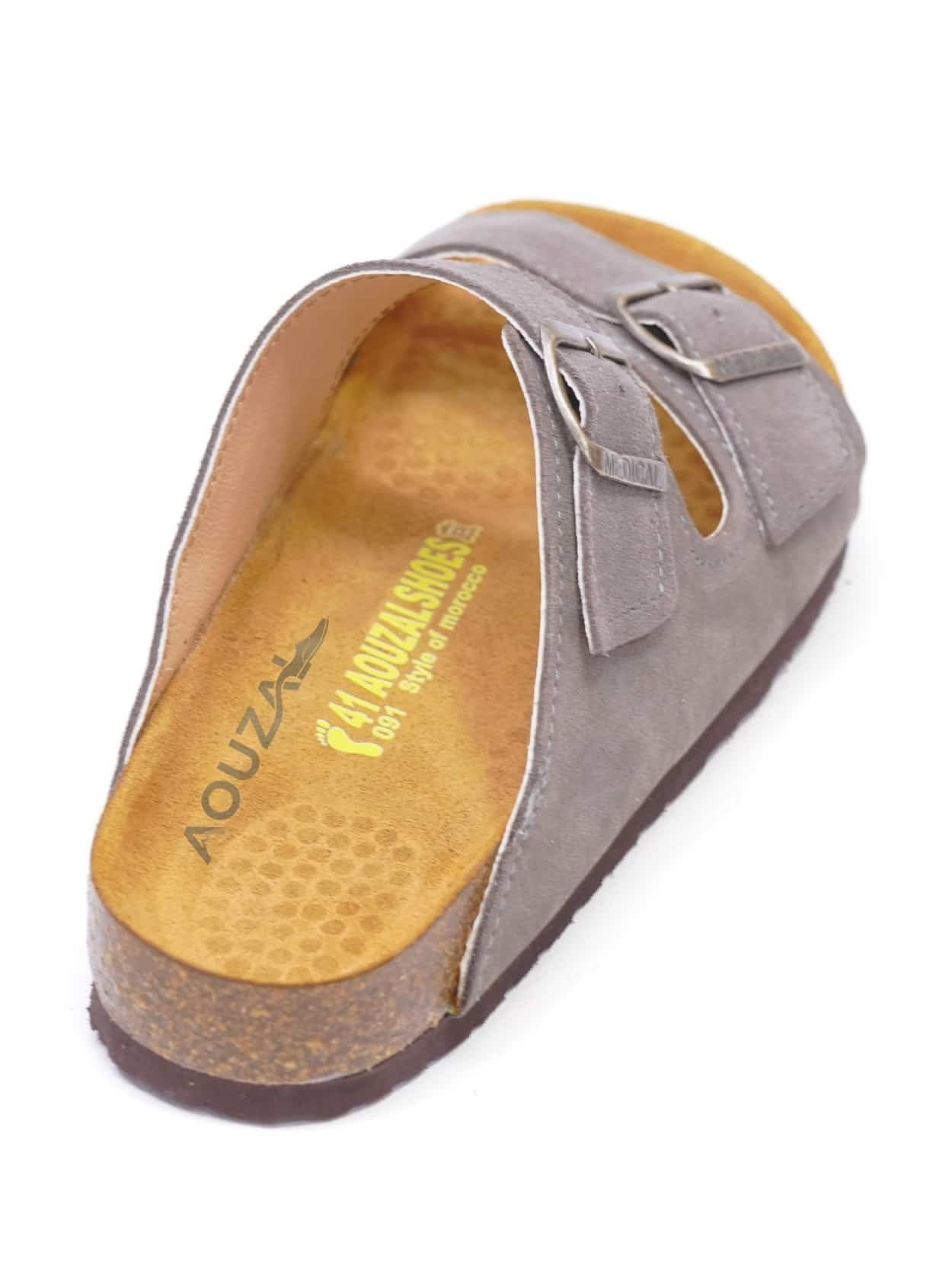 sandale gris clair daim sandale gris clair daim