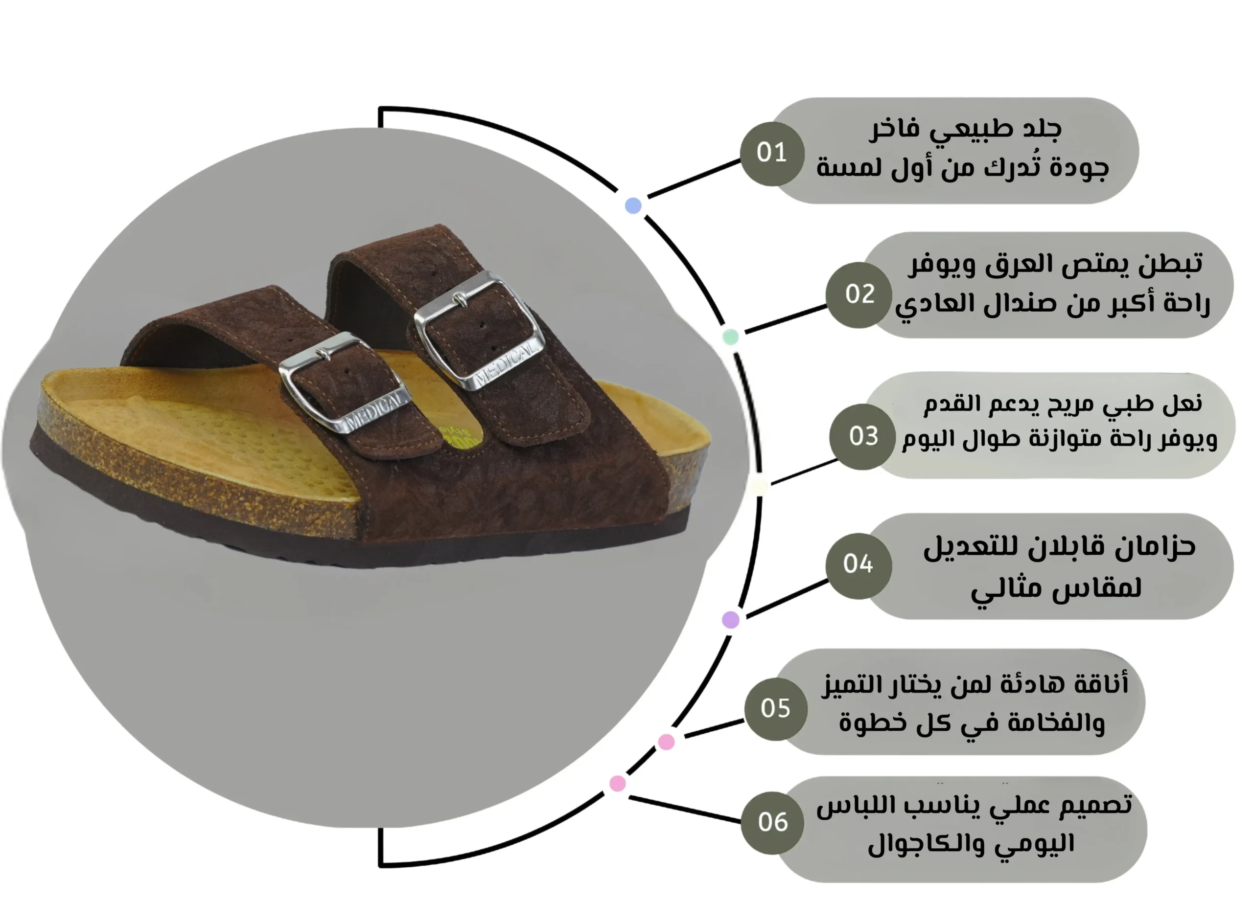 sandale fille en daim noir (نسخة)