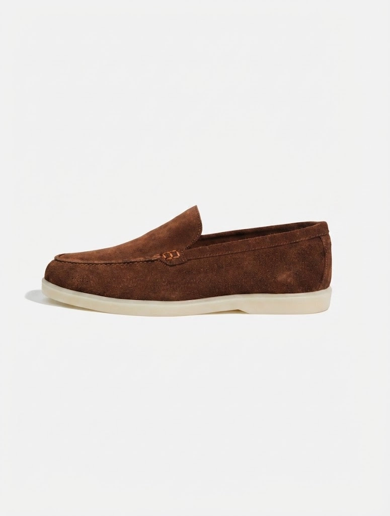 Vellano Mocassin Homme en Daim Marron – Image 5