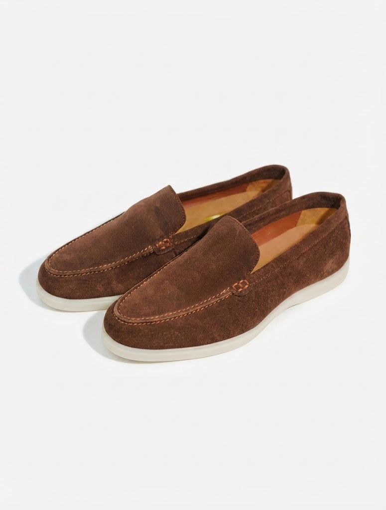 Vellano Mocassin Homme en Daim Marron – Image 4