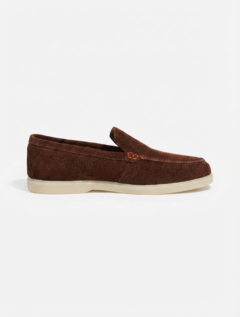 Vellano Mocassin Homme en Daim Marron – Image 6