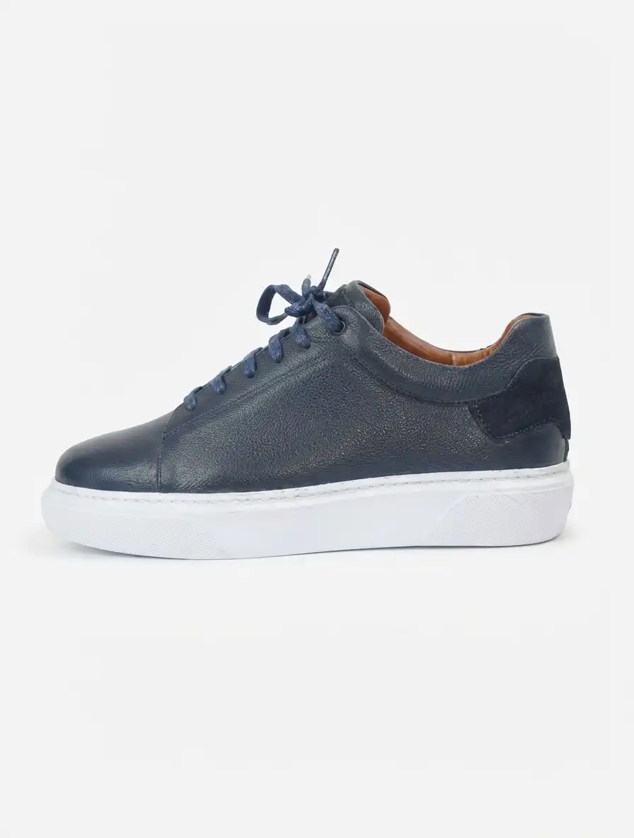 Sneakers confortable bleu marine