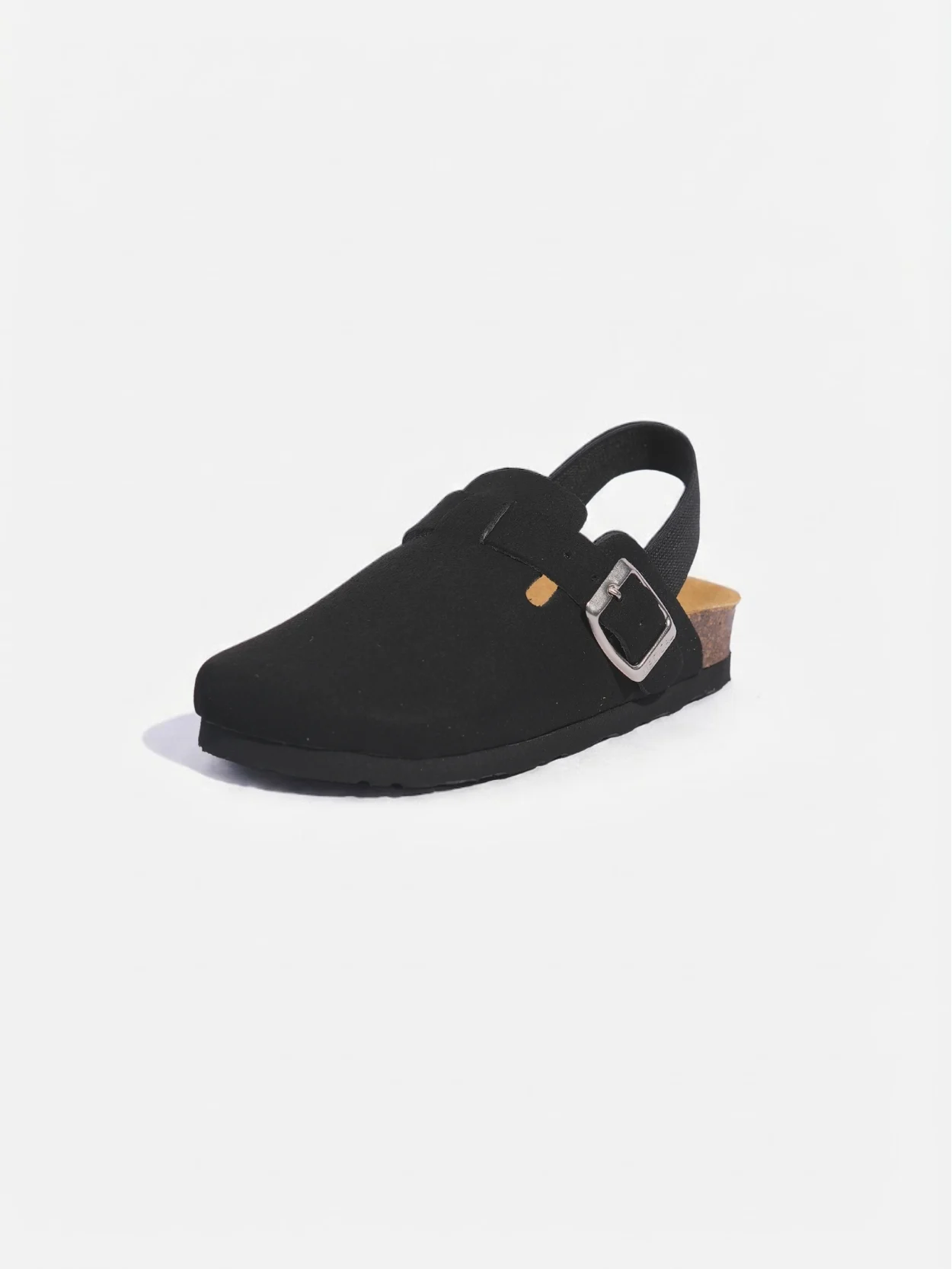 Sabot noir en Daim pour K'takit