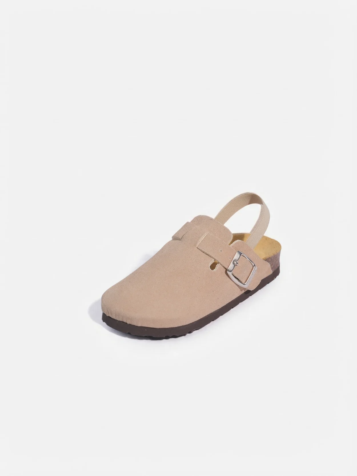 Sabot beige en Daim pour K'takit