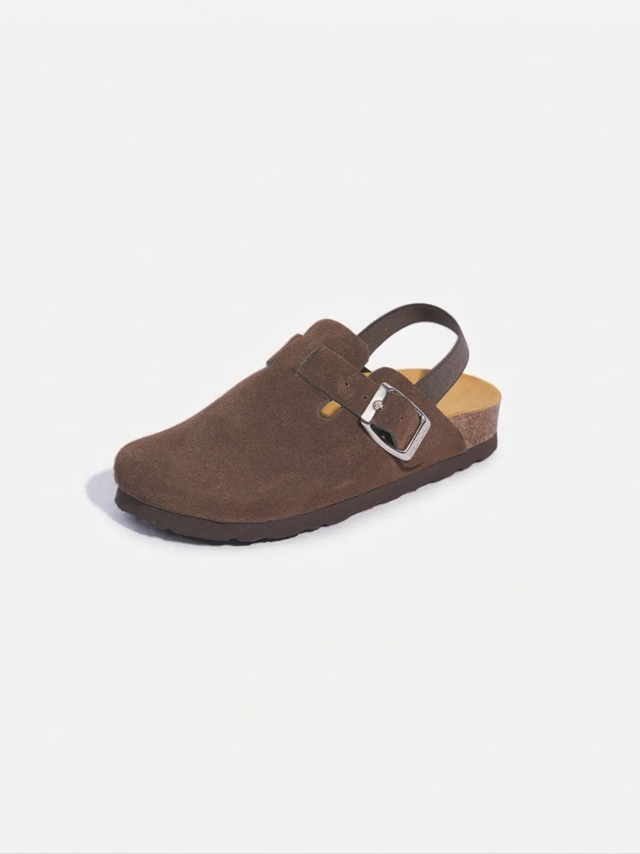 Sabot marron en Daim pour K'takits