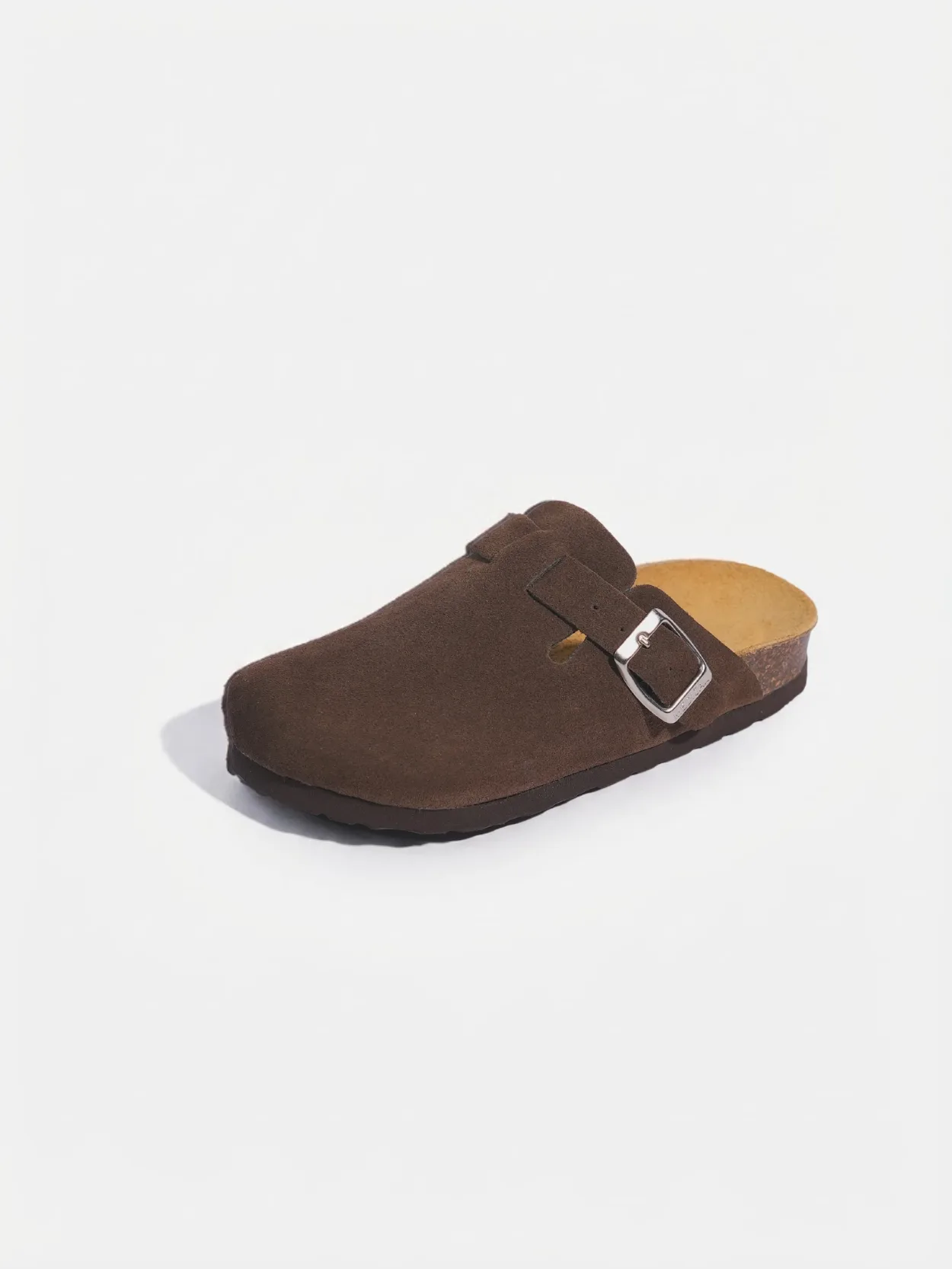 Sabot Marron en Daim pour Enfants